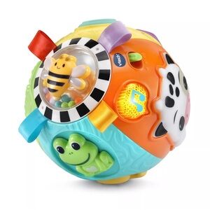 VTech Colorful Light-Up Sensory Activity On-the- Move Ball - Multicolor